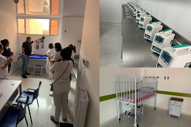 Fondo Adaptación cumplió con la entrega de equipos médicos al hospital de Miraflores, Boyacá