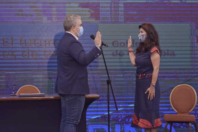 Raquel Garavito tomó posesión como Gerente del Fondo Adaptación