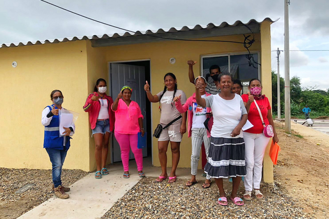 Más de 300 personas recibieron vivienda en Campo de La Cruz, Atlántico, por parte del Fondo Adaptación