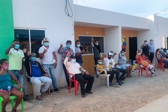 Segunda entrega de viviendas a comunidades indígenas en Puerto Nariño, Amazonas, hizo el Fondo Adaptación