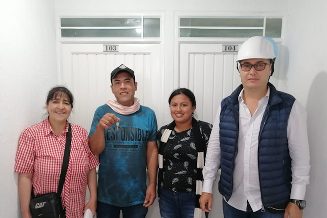 Segunda entrega de viviendas a comunidades indígenas en Puerto Nariño, Amazonas, hizo el Fondo Adaptación