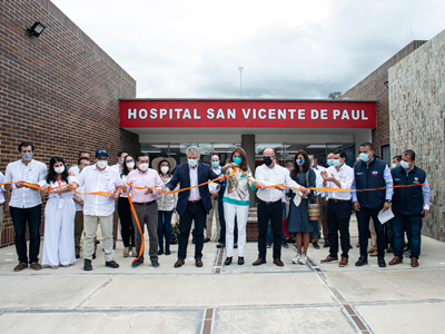 Entrega Hospital San Vicente de Paúl - Gramalote 