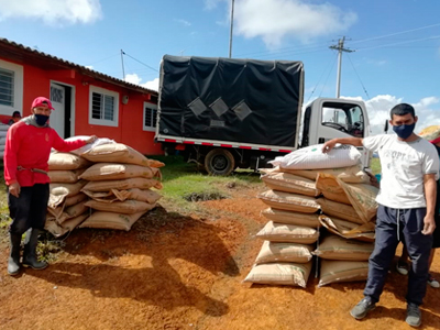 Entrega de Insumos Reactivar Panela Cauca