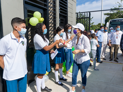 Entrega Sede Educativa Telma Rosa Arévalo - Zona Bananera - Magdalena