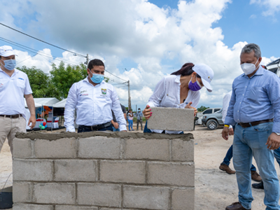 Primera Piedra Urbanización - Shaddai II - Fundación Magdalena