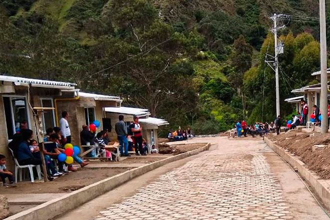Fondo Adaptación entregó vivienda propia a 99 personas del municipio de La Cruz, Nariño
