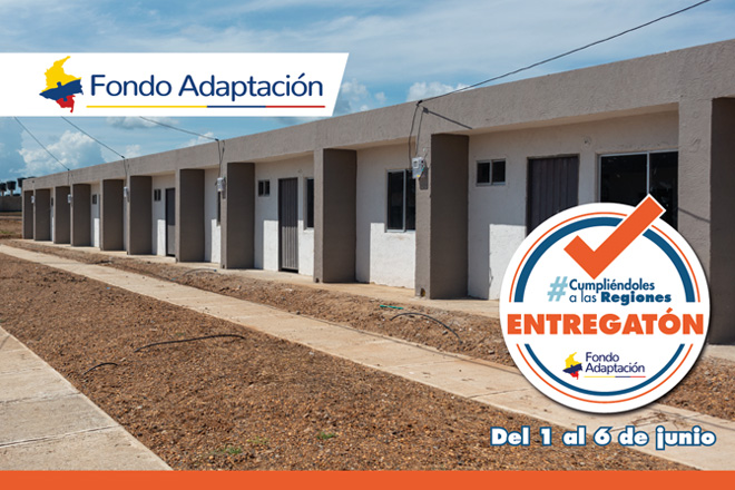 Fondo Adaptación inicia la ‘Entregatón’ de obras de infraestructura por $45 mil millones