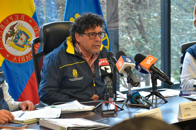 “Estamos en sala de crisis permanente, atentos al seguimiento del ciclón tropical en tránsito por el Atlántico y el Caribe”: gerente del Fondo Adaptación