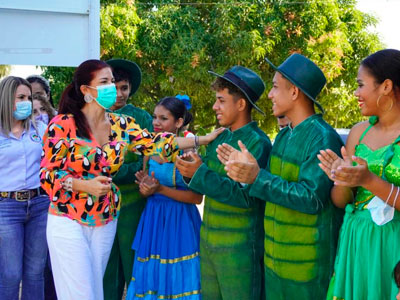 Fondo Adaptación inauguró Institución Educativa en Plato, Magdalena