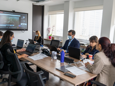 Reunión Fondo Adaptación y <br>Gobernación de Bolívar 