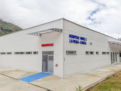 Entrega Hospital La Vega, Cauca