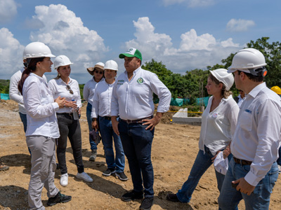 Entregatón día 2 · Visita de Obra Colegio Concordia