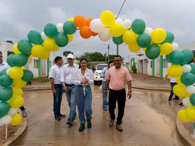 Entregatón día 3 · Entrega viviendas Tamalameque