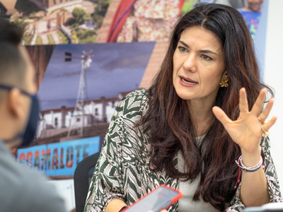 Reunión Fondo Adaptación y <br>Gobernación de Bolívar 