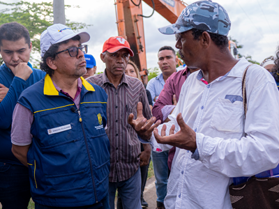 Visita de Obra Manatí, Atlántico