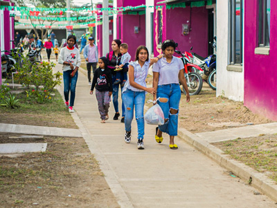 Entrega de Viviendas Achí, Bolívar