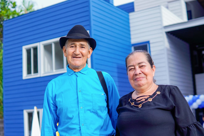 En Valparaíso, Antioquia, Fondo Adaptación entregó viviendas nuevas a 45 personas afectadas por el invierno 