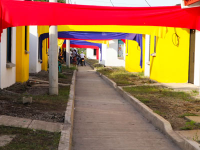 Entrega de viviendas Achí- Bolivar