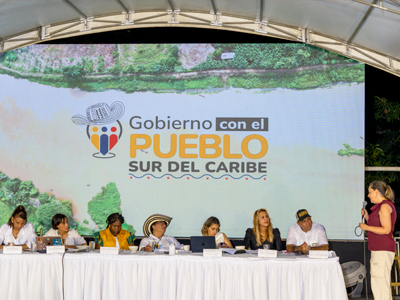 El gobierno con el pueblo San Marcos, Sucre