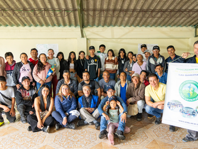 Visita Fortalecimiento comunidades vereda San Lorenzo Nariño