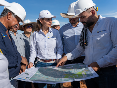 Visita de obra proyecto Infraestructura Sostenible