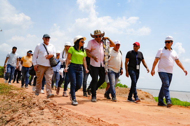 En La Mojana avanzan obras de protección contra inundaciones: Se logró cerrar el Dique