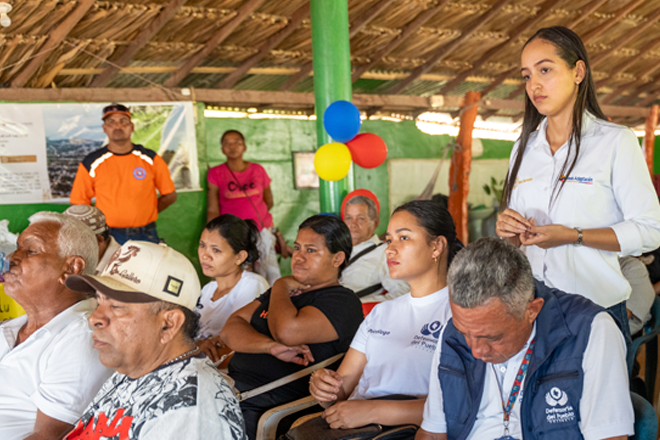 Fondo Adaptación fortalece la participación comunitaria con 24 espacios de diálogo ciudadano