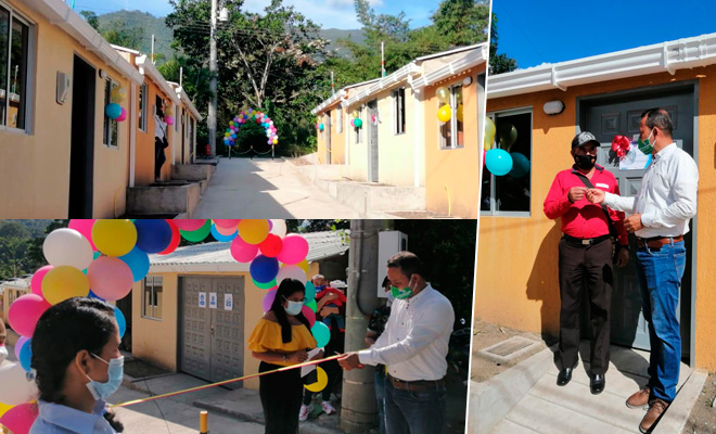 126 personas de Arboledas, Norte de Santander, recibieron vivienda del Fondo Adaptación
