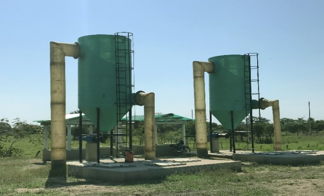Fondo Adaptación entregó moderno sistema de tratamiento de aguas residuales en Campo de la Cruz, Atlántico