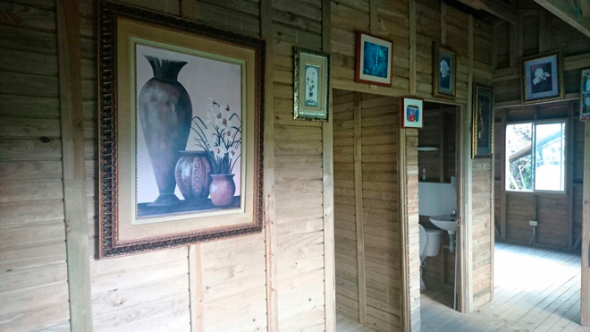 Casas de madera llegaron a San Jerónimo, Antioquia