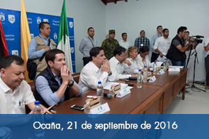 Fondo Adaptación y  Policía Nacional firman convenio para construir estación de policía en Gramalote