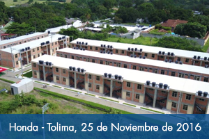 Fondo Adaptación entrega 96 viviendas en Honda, Tolima 