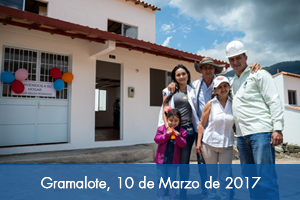 Mañana comienza traslado de primeras familias al nuevo casco urbano de Gramalote