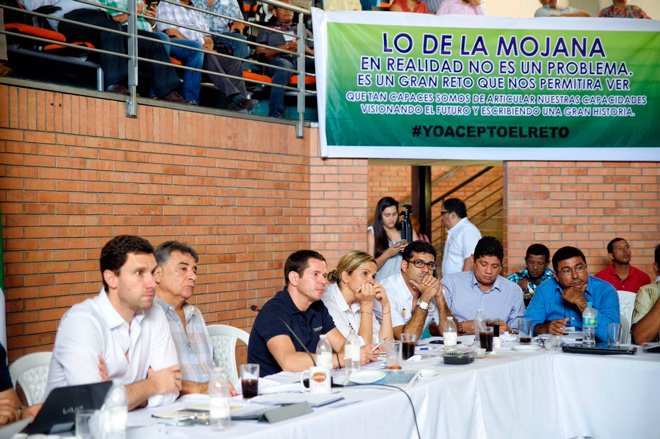 Gobierno Nacional realiza mesa de trabajo con mojaneros 