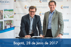 Fondo Adapatacion y ANI firman convenio para estructuración del megaproyecto Canal del Dique