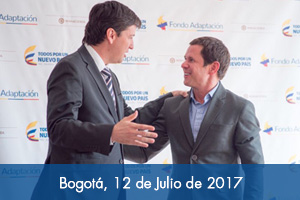 Fondo Adaptación firma convenio para construir política de reasentamiento en Colombia