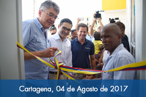 Fondo Adaptación entrega 100% de viviendas a los afectados por ola invernal 2010-2011 en Cartagena