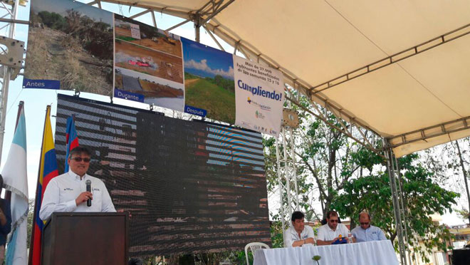 Fondo Adaptación entrega reforzado primer tramo del Jarillón de Cali