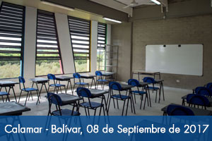 Fondo Adaptación entrega colegio adaptado al cambio climático en Calamar