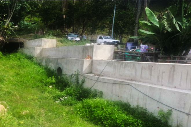 Listos canales de aguas en Suratá para afrontar temporada de lluvias
