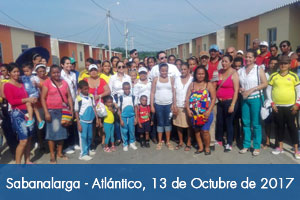 Fondo Adaptación entregó 68 nuevas casas adaptadas al cambio climático en Sabanalarga
