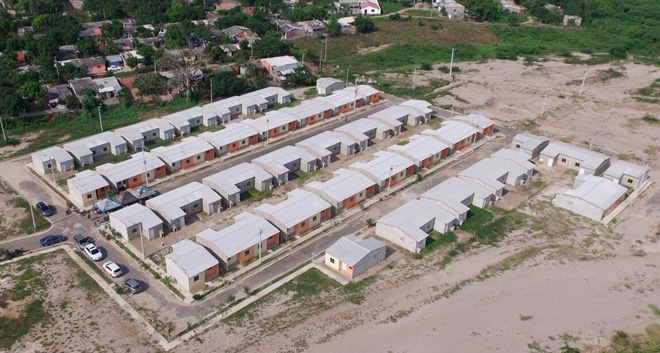 Fondo Adaptación entregó 68 nuevas casas adaptadas al cambio climático en Sabanalarga
