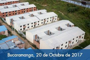 Fondo Adaptación entregó 140 nuevas casas en Bucaramanga
