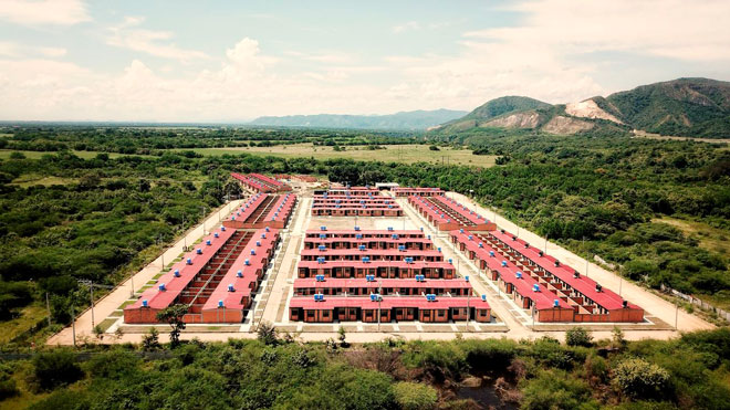 Fondo Adaptación entrega 210 nuevas casas adaptadas al cambio climático en Flandes (Tolima)
