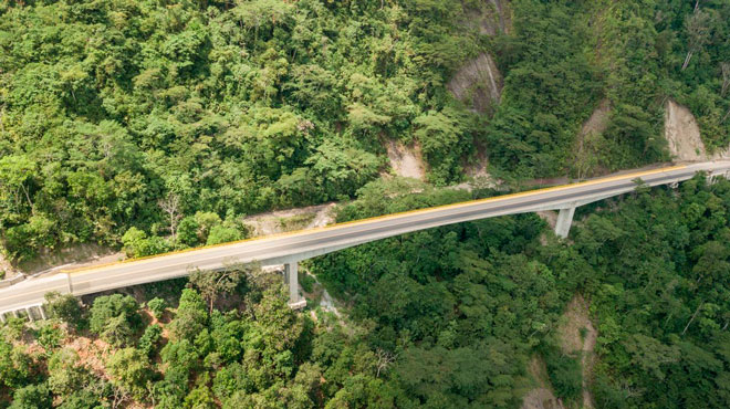Presidente Juan Manuel Santos entrega puente “El Dieciocho” en Santander
