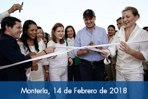 Montería estrena colegio y CDI adaptados al cambio climático
