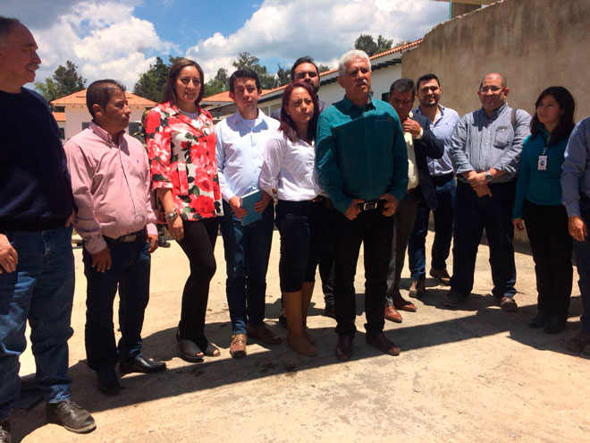 Fondo Adaptación entregó predio a nuevo contratista que continuará obra de hospital de Villa de Leyva
