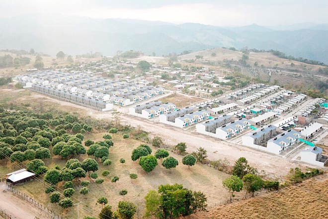 Más de 2.100 personas disfrutan desde hoy de una urbanización adaptada al cambio climático en Santa Rosa del Sur (Bolívar)
