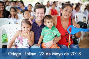 Más de 240 habitantes de Ortega (Tolima) reciben casas nuevas adaptadas al cambio climático