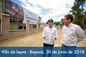 Se reinician obras de construcción de Villa de Leyva en Boyacá